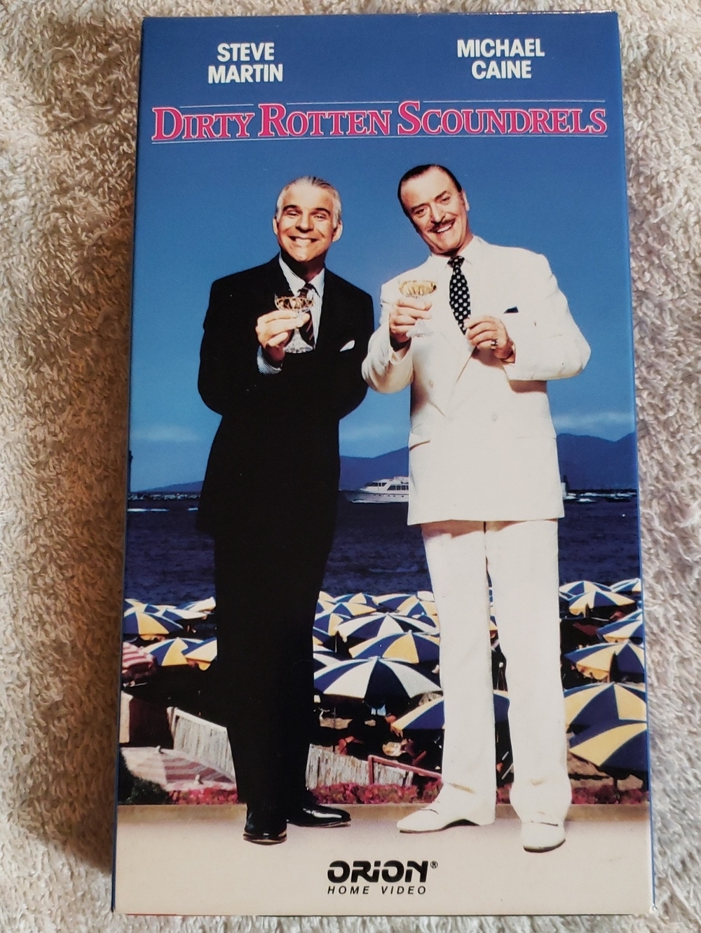 NWOT - Vintage VHS - Dirty Rotten Scoundrels - Steve Martin & Michael Caine